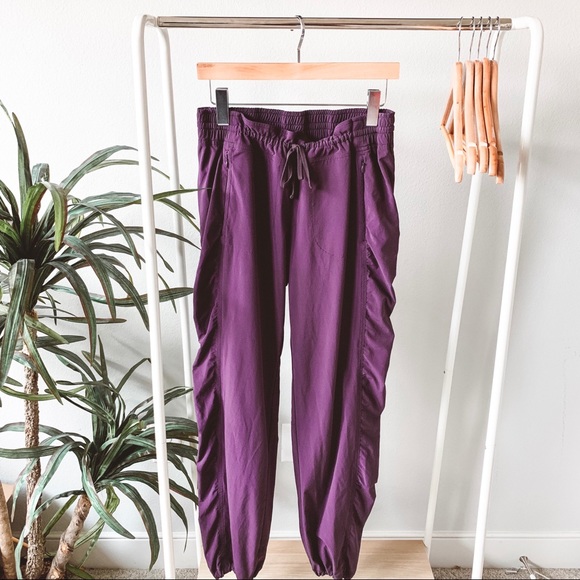 Athleta Pants - Athleta Purple La Viva Jogger Pants